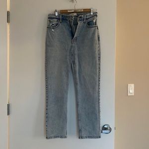 Abercrombie Straight Leg Curve Love Jeans
